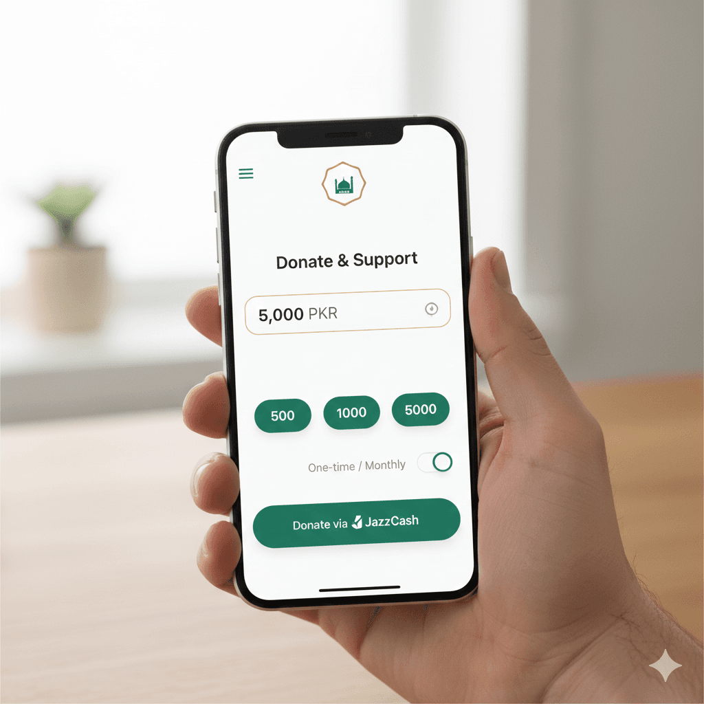 Jamia Masjid Platform - Digital Mosque OS screenshot 6