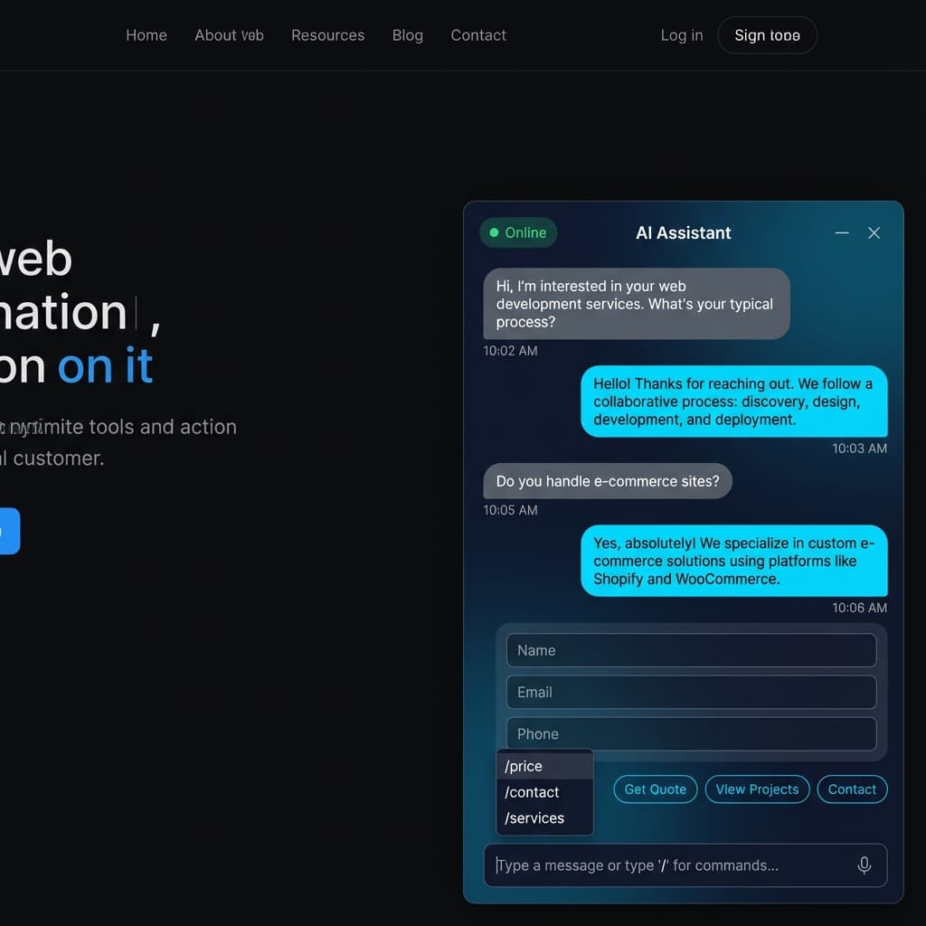 Khateeb.dev - Portfolio & Client Hub screenshot 1