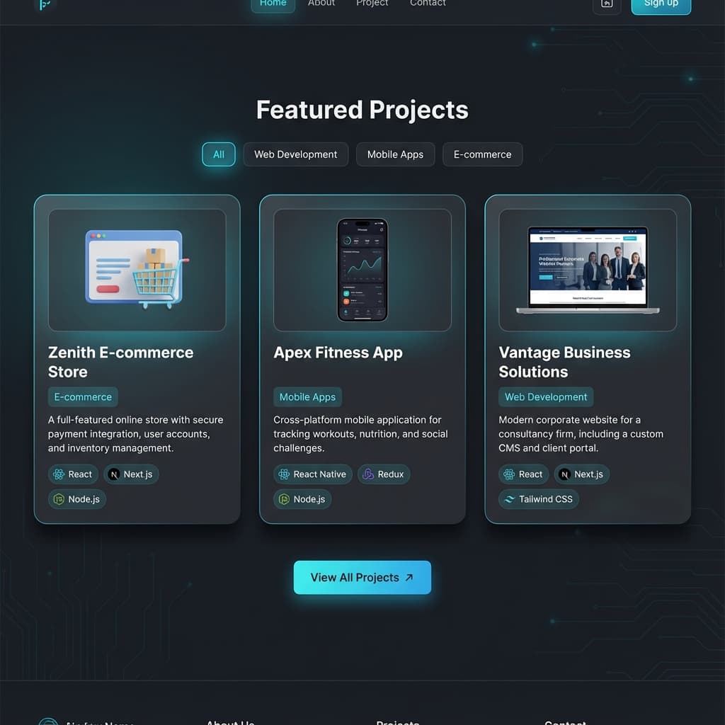 Khateeb.dev - Portfolio & Client Hub screenshot 2
