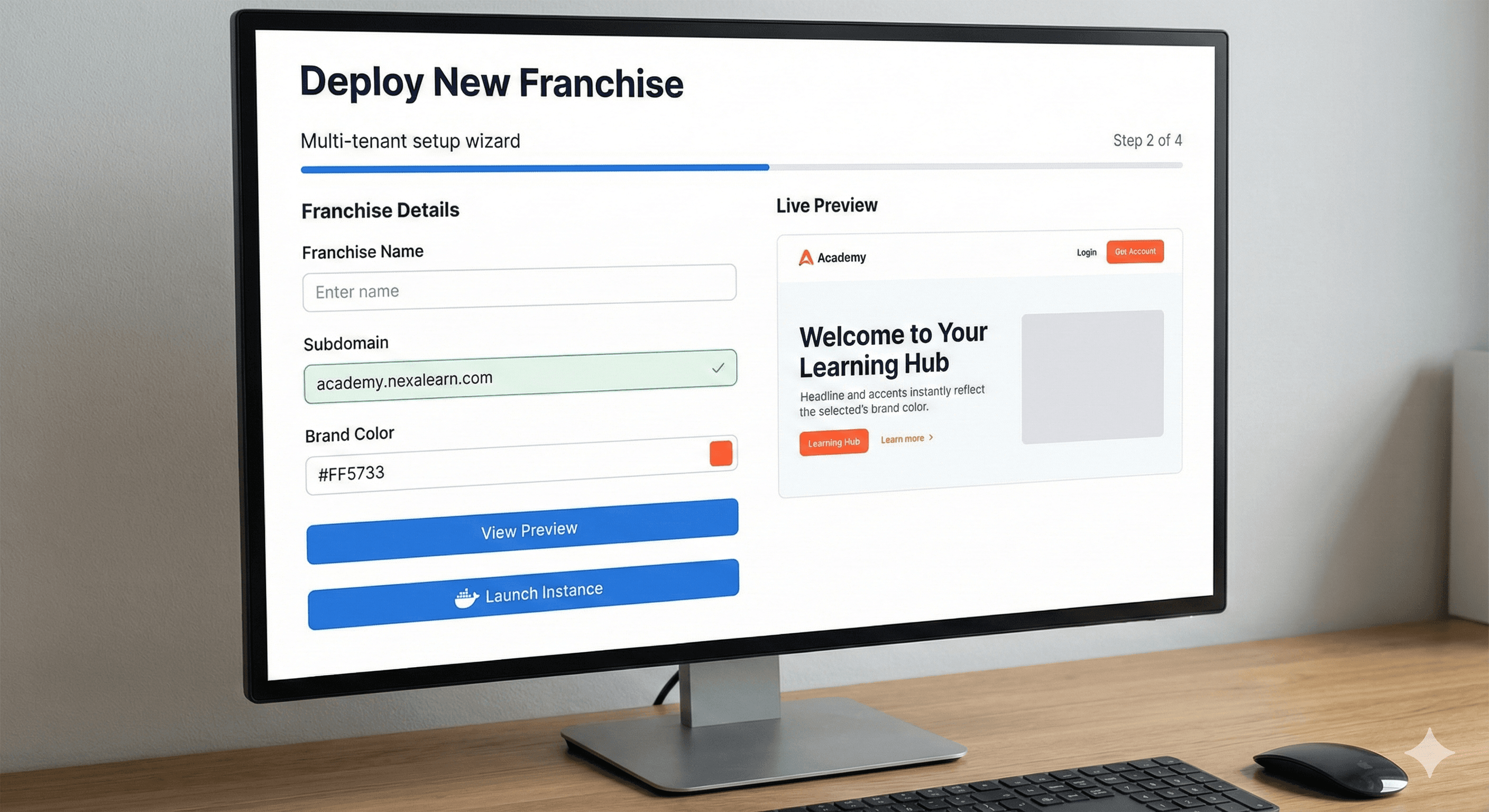 Edu NexaLearn - Multi-Tenant SaaS LMS screenshot 1