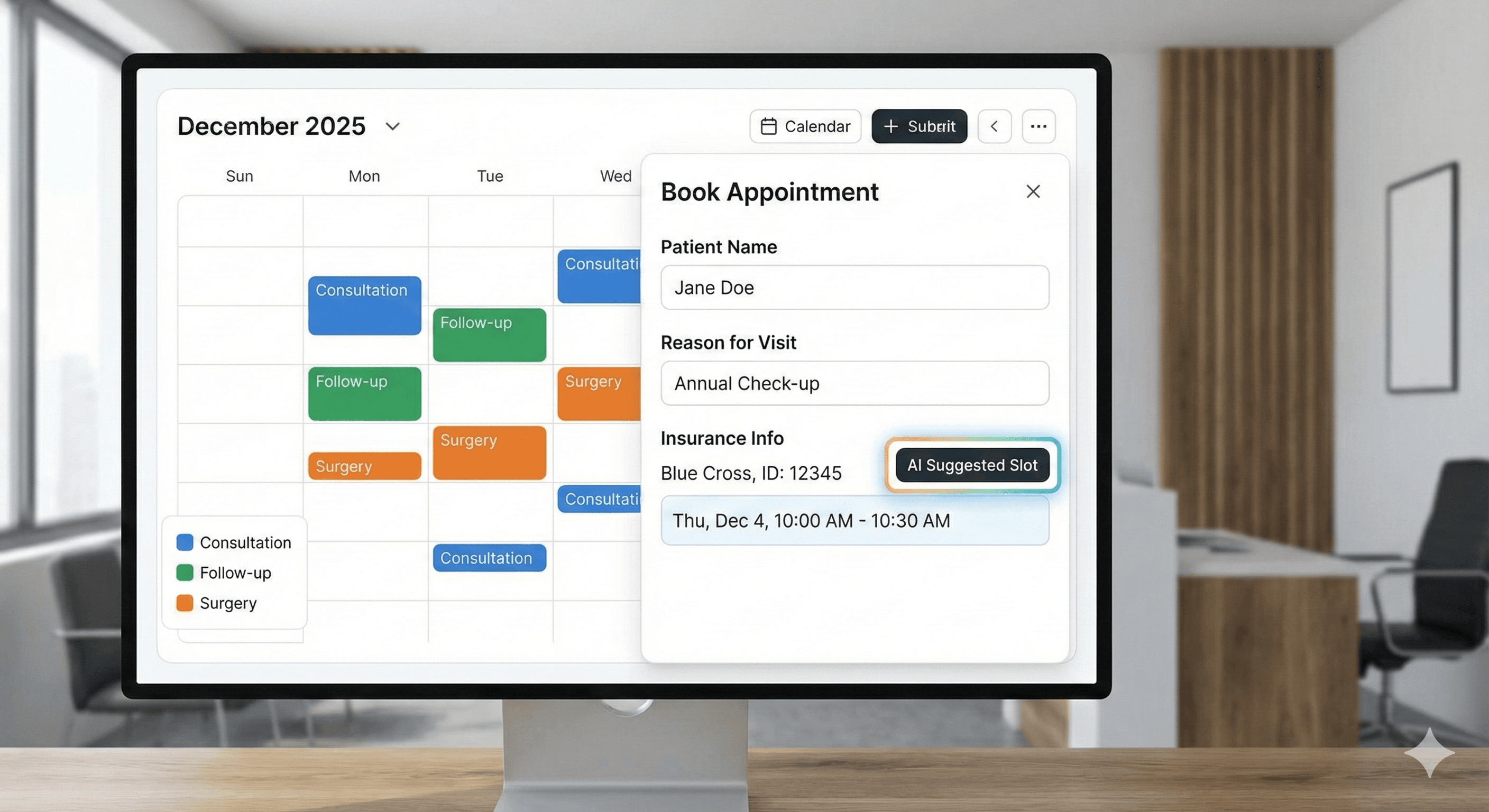 Vitalis - Intelligent Healthcare Ecosystem screenshot 1